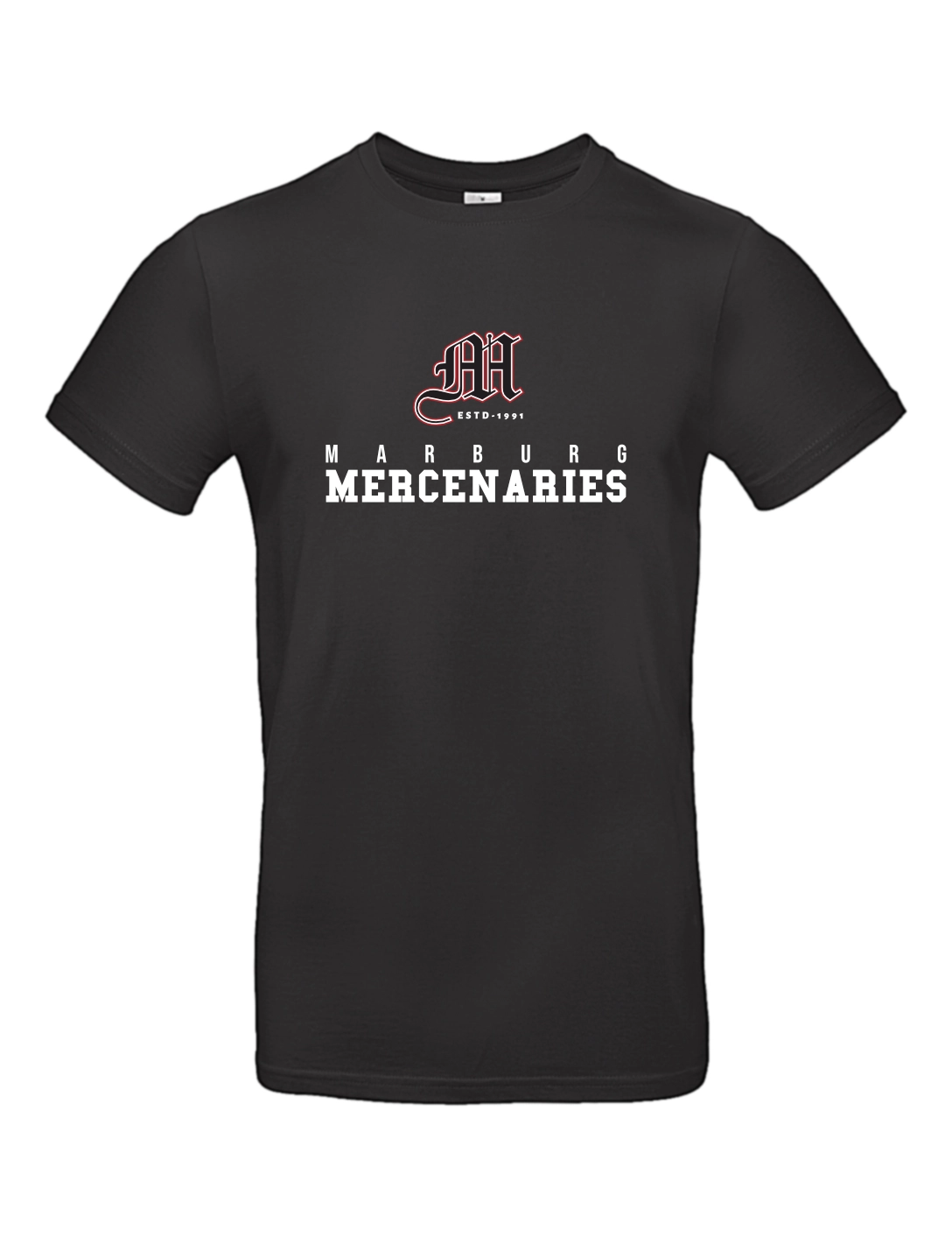 T-Shirt Varsity Herren schwarz