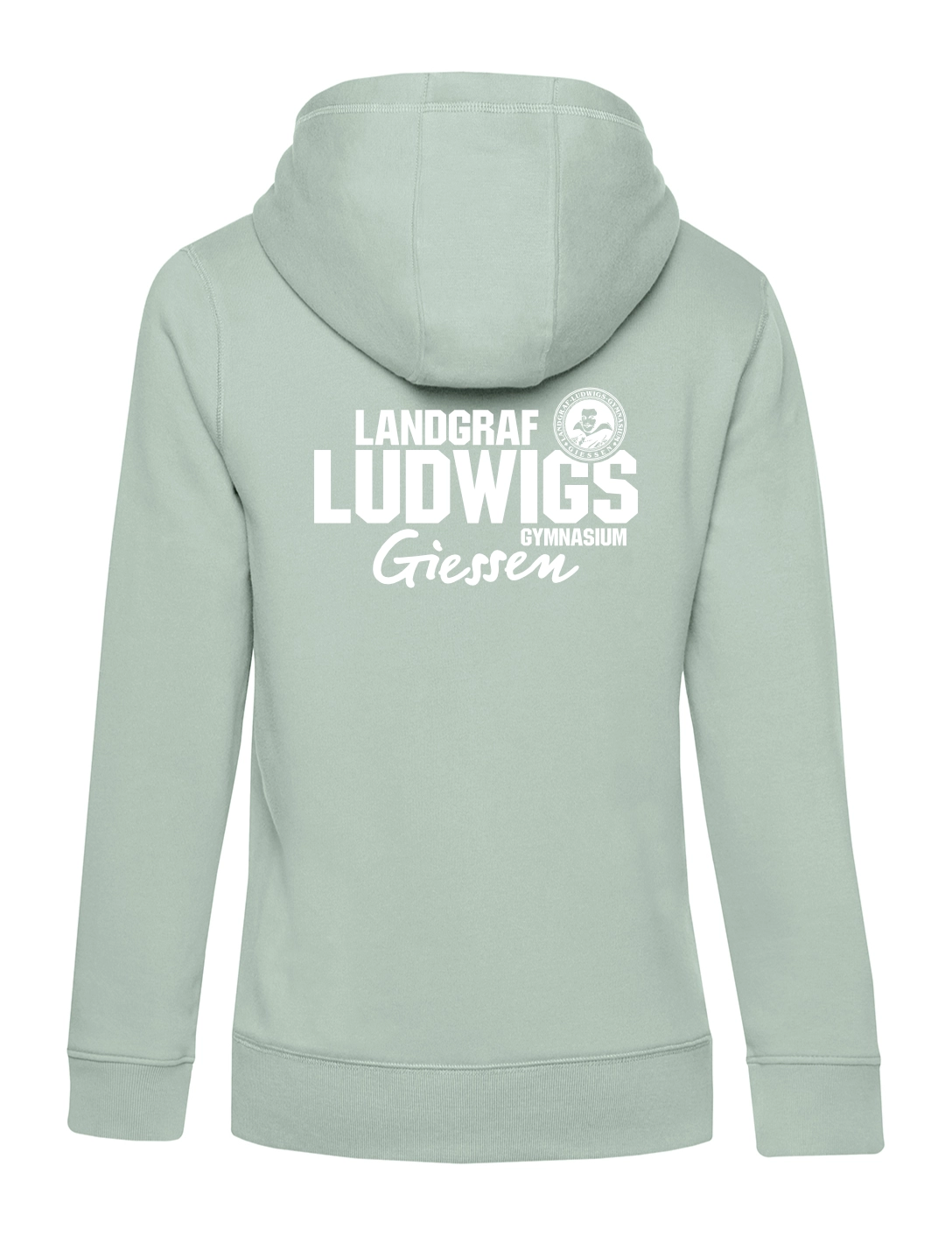 Hoodie Damen modern aqua grün