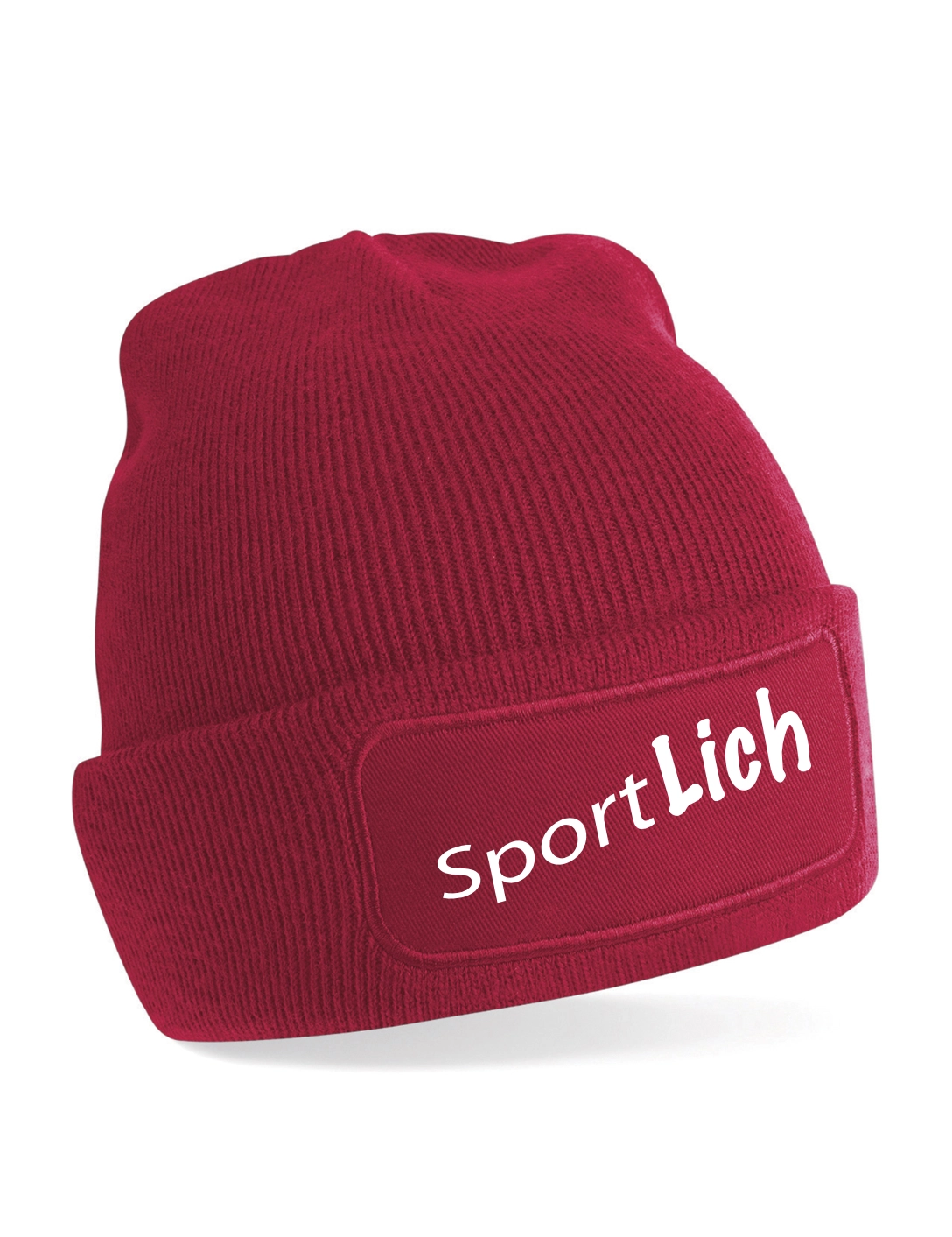 Printers Beanie rot