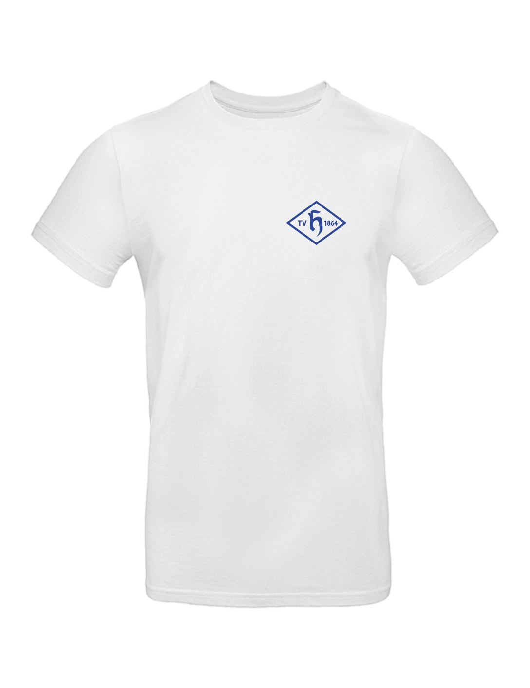 T-Shirt Wappen Herren weiß