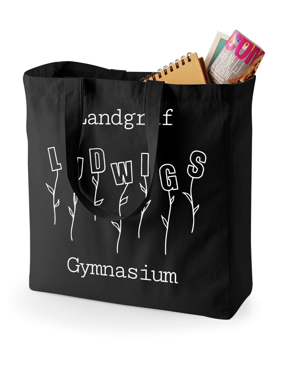 Canvas Tasche schwarz