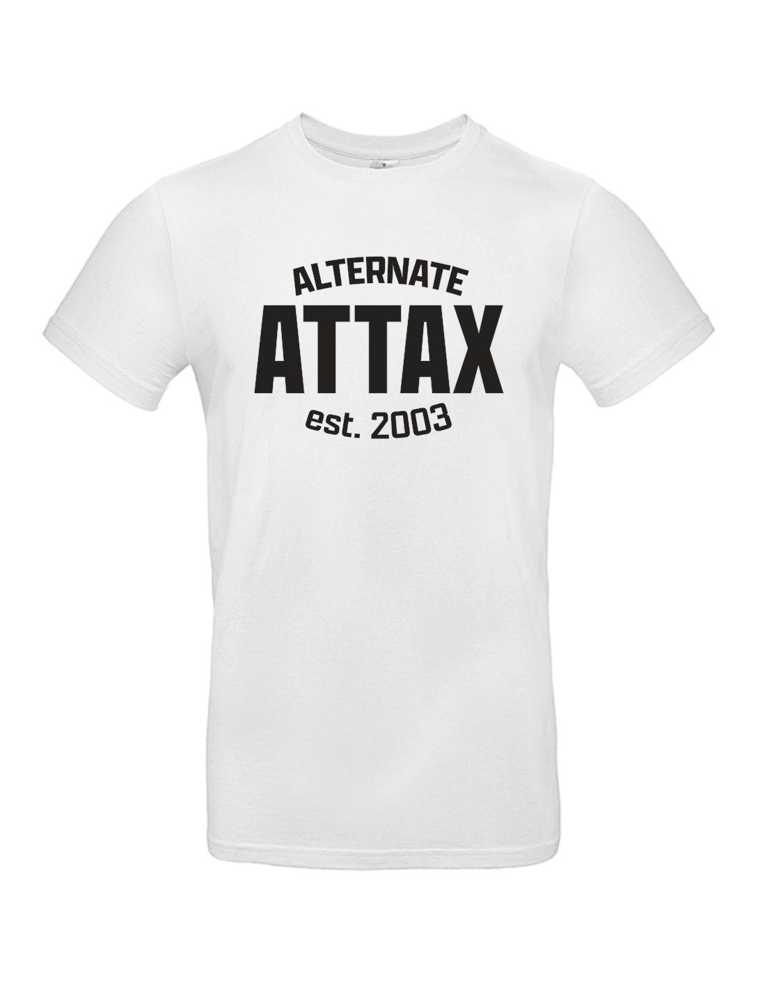 T-Shirt Heavy Logo weiß