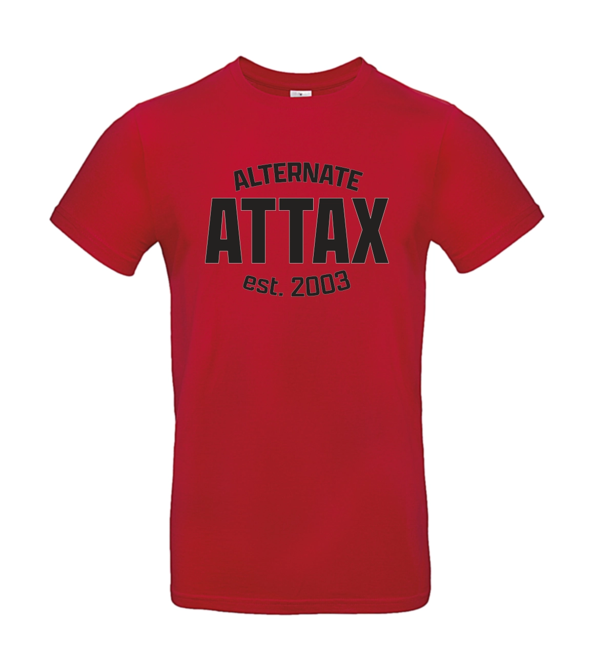 T-Shirt Heavy Logo rot