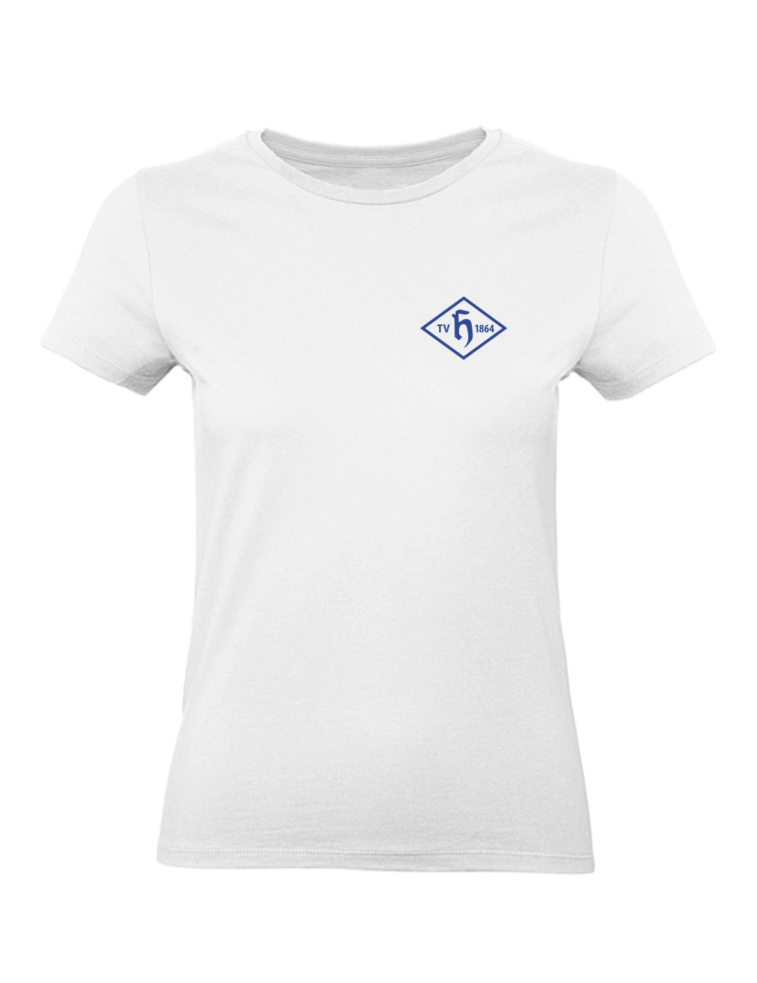 T-Shirt Wappen Damen weiß