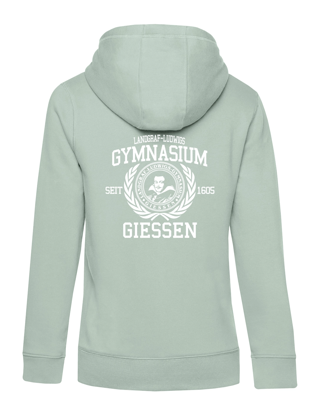 Hoodie Damen classic aqua grün