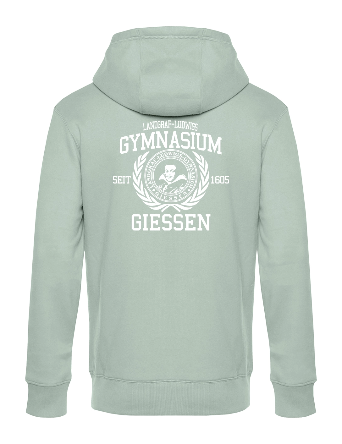 Hoodie Herren classic aqua grün