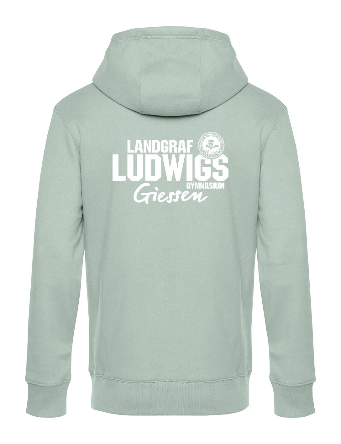 Hoodie Herren modern aqua grün