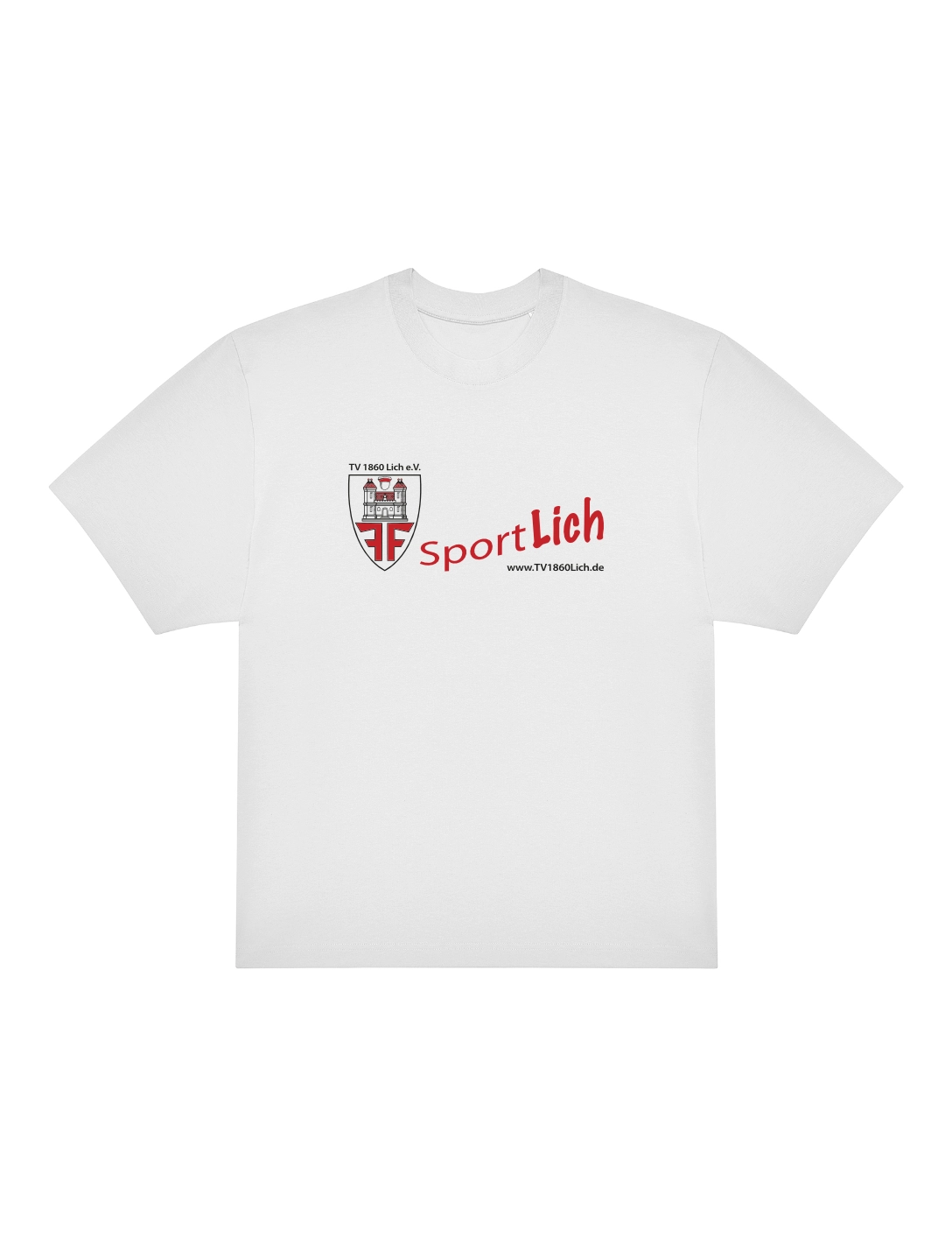 Oversized T-Shirt weiß