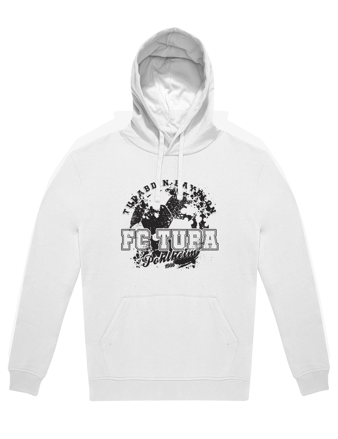 Hoodie Ball weiß