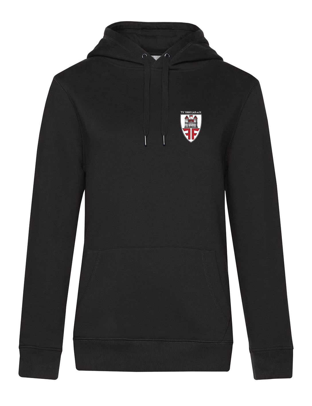 Hoodie Damen schwarz