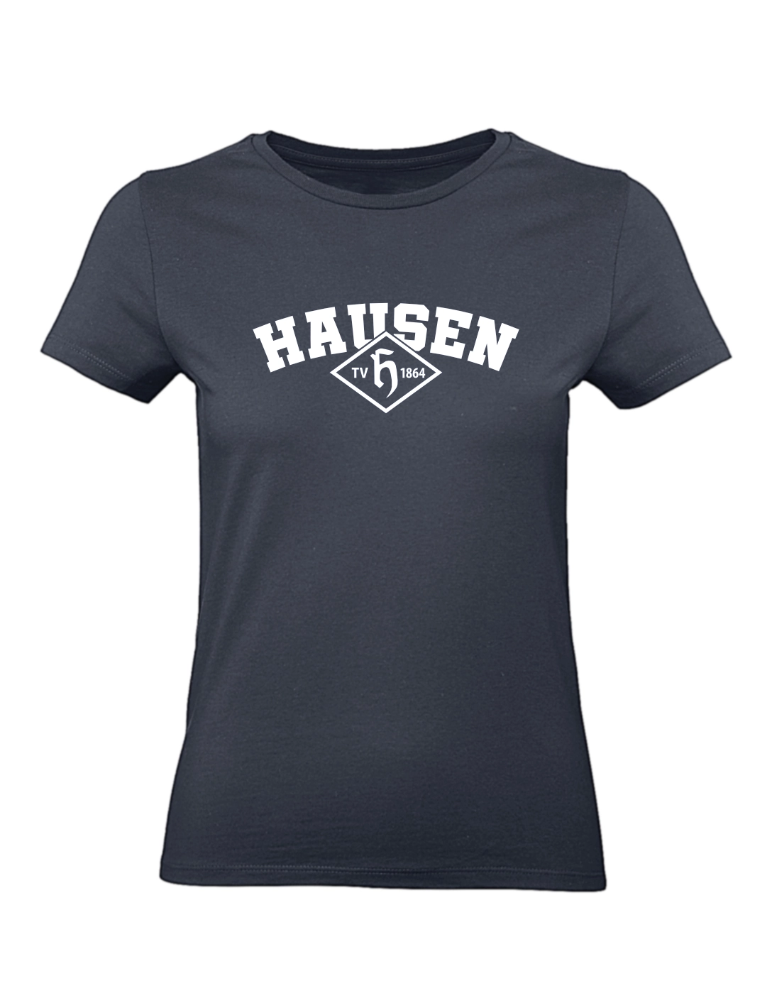 T-Shirt Hausen Damen navy