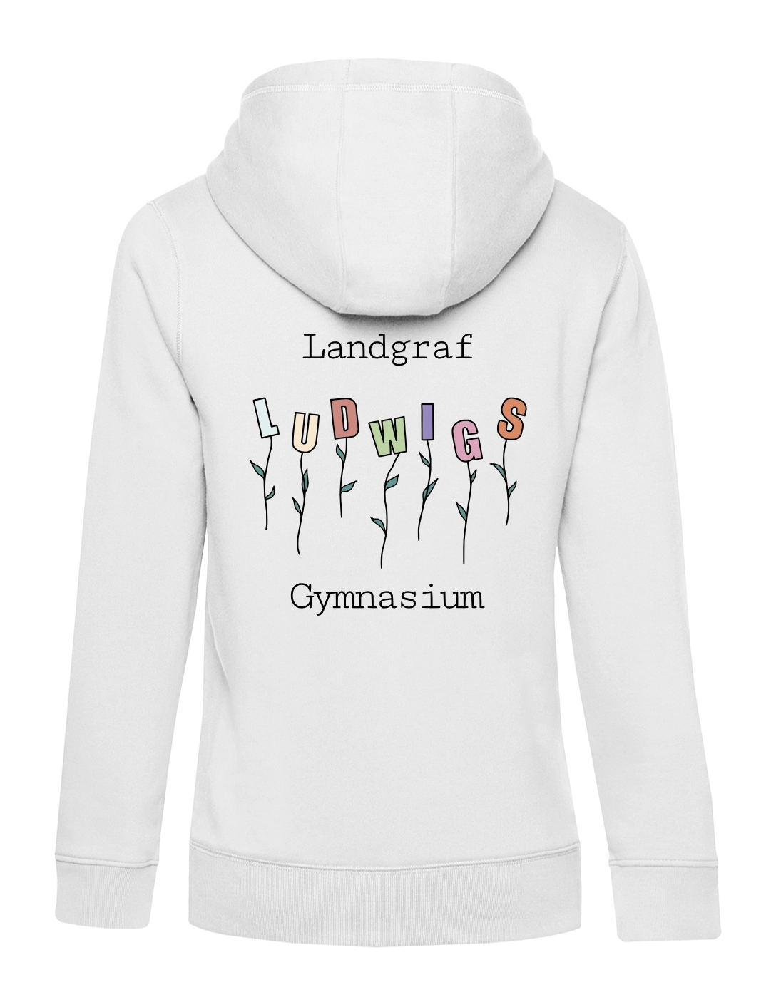 Hoodie Damen Blumenkollektion