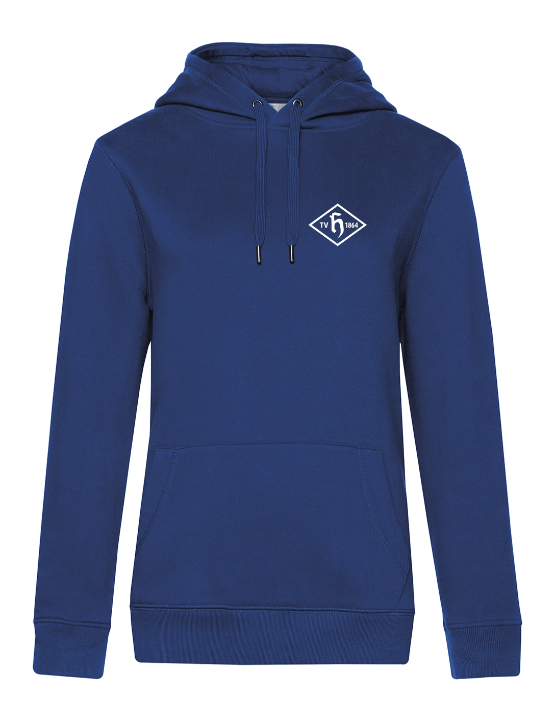 Hoodie Wappen Damen royal