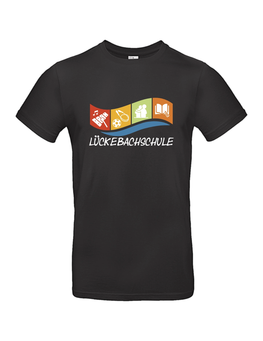 T-Shirt Herren schwarz
