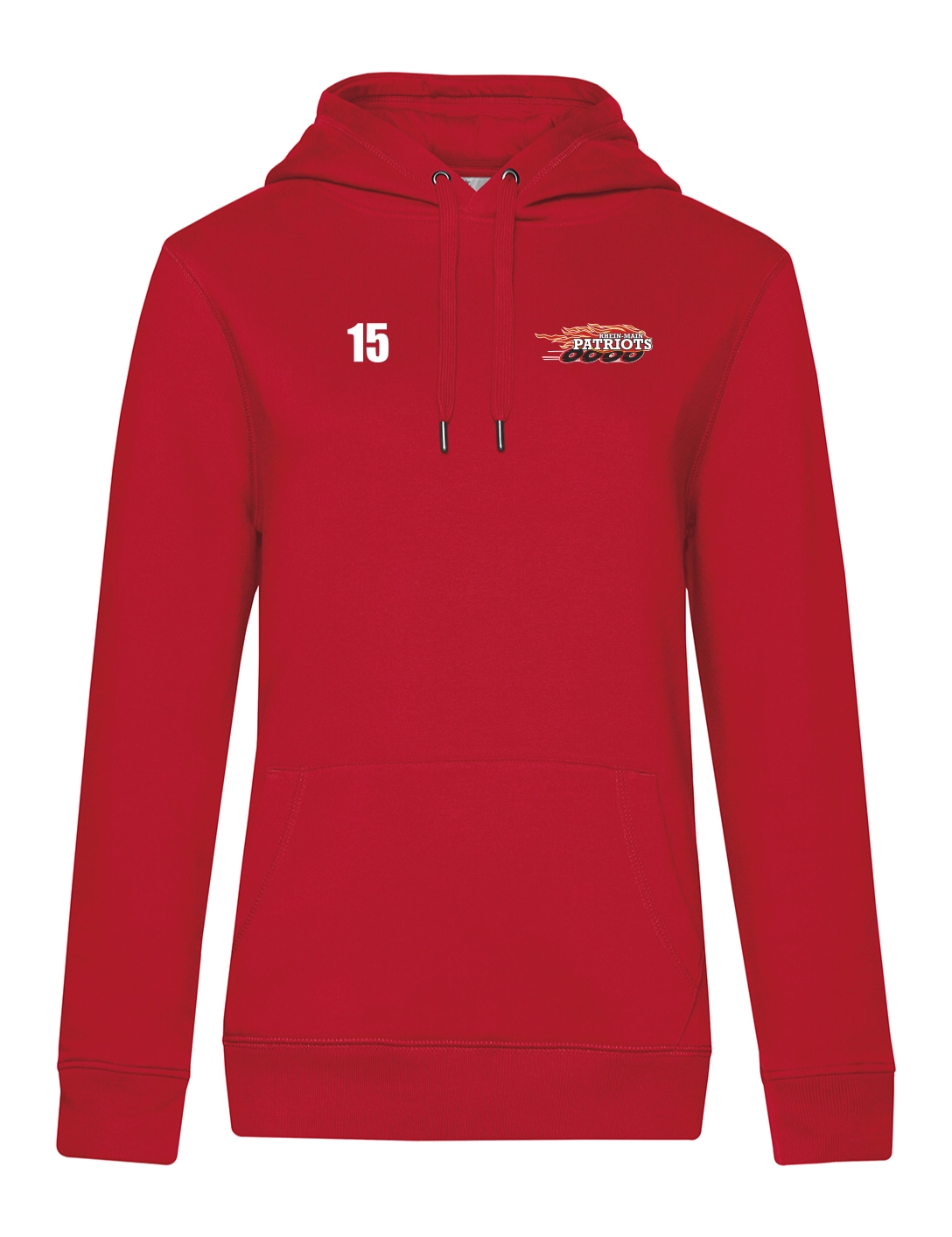Hoodie Damen rot