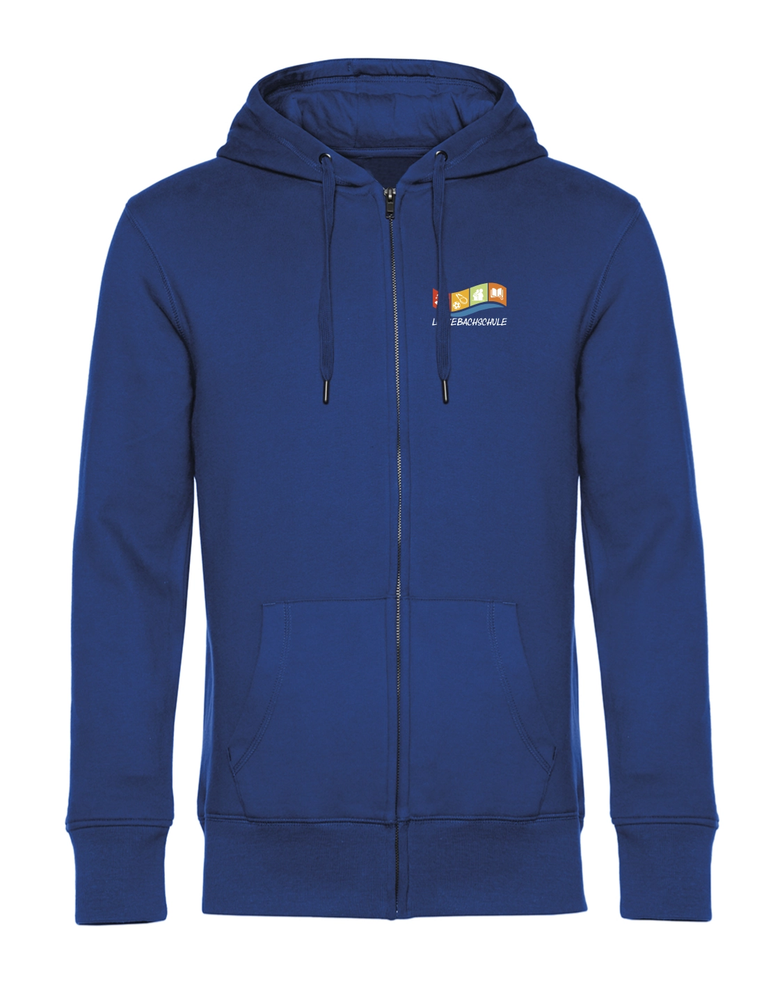 Zip Hoodie Herren royal