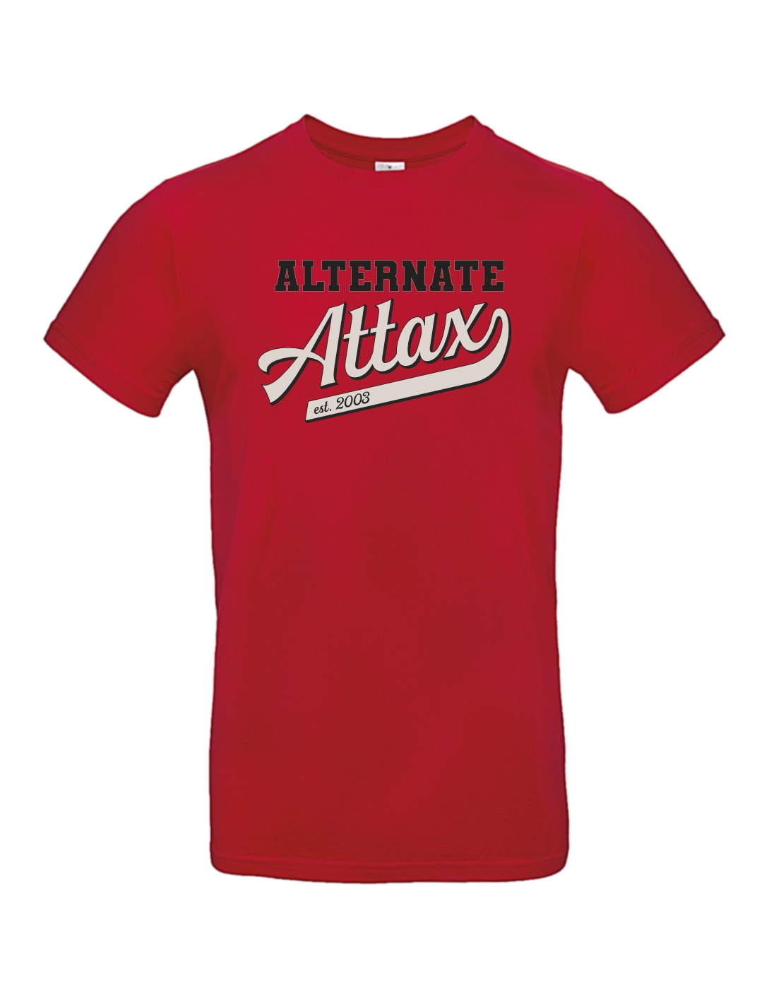 T-Shirt Vintage Logo rot