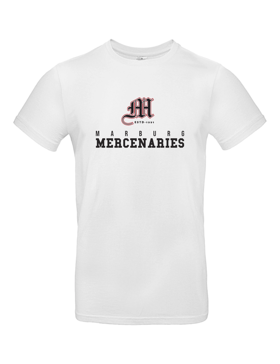 T-Shirt Varsity Herren weiß