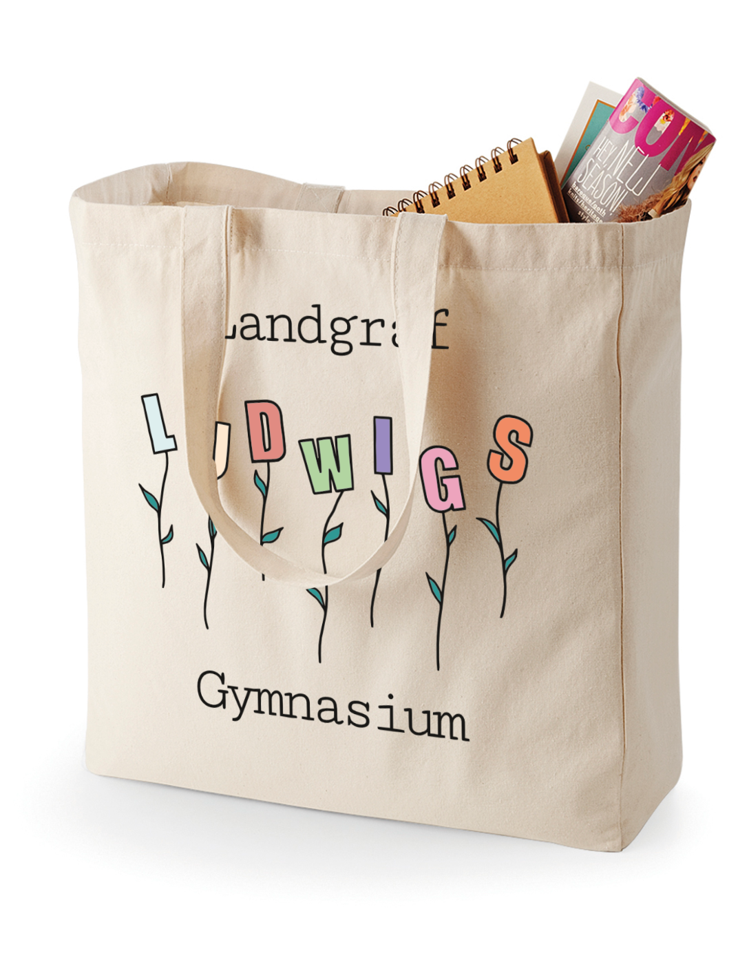 Canvas Tasche natural