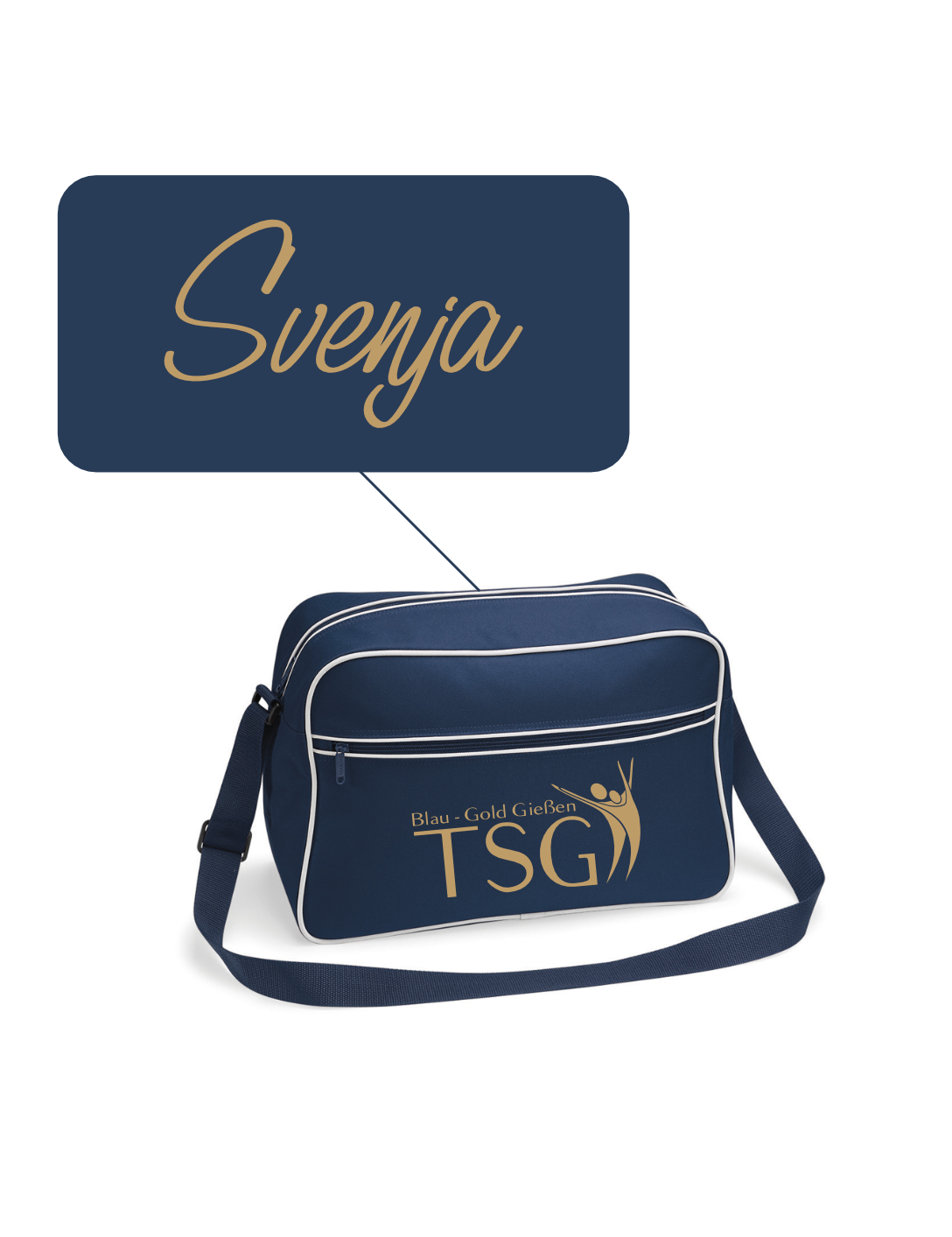 Retro Tasche Navy