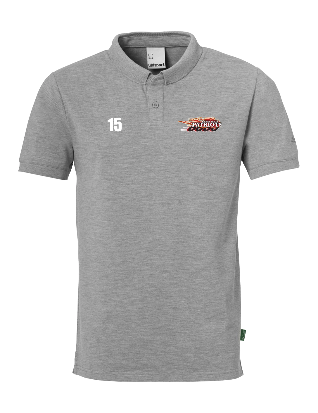 Essential Polo Shirt Prime Erwachsen grau