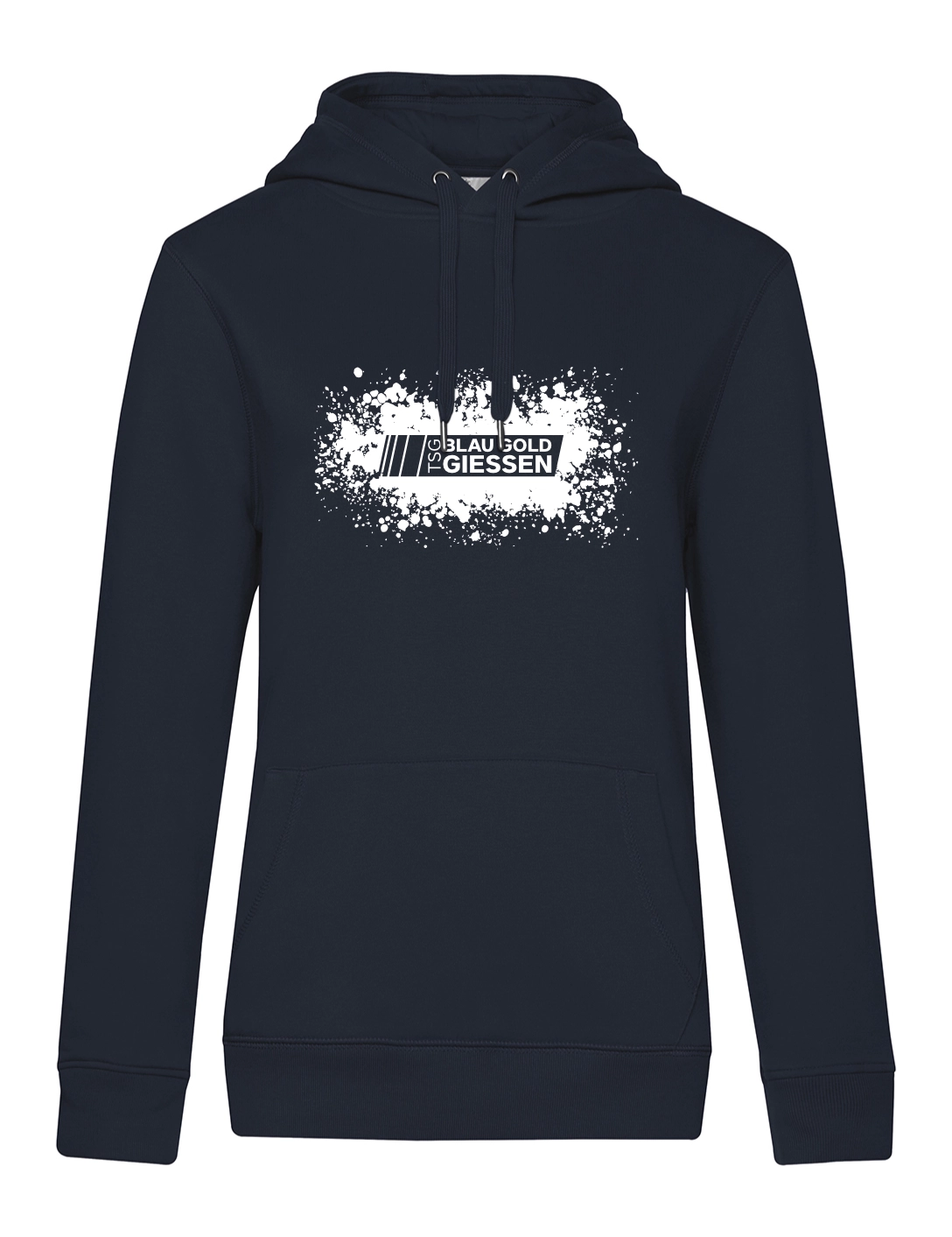 Hoodie Splash Damen navy