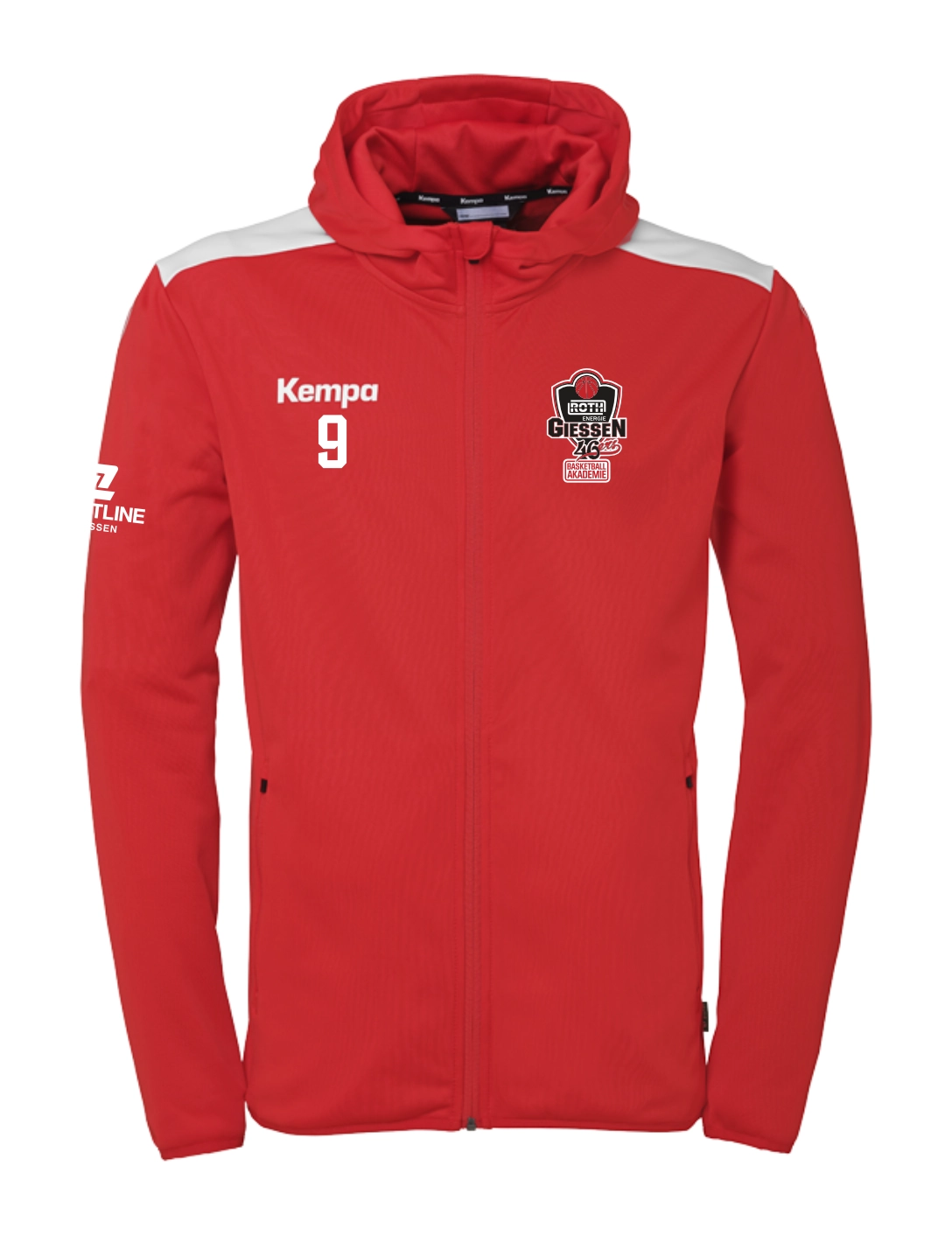 Emotion 27 Kapuzenjacke Kinder rot