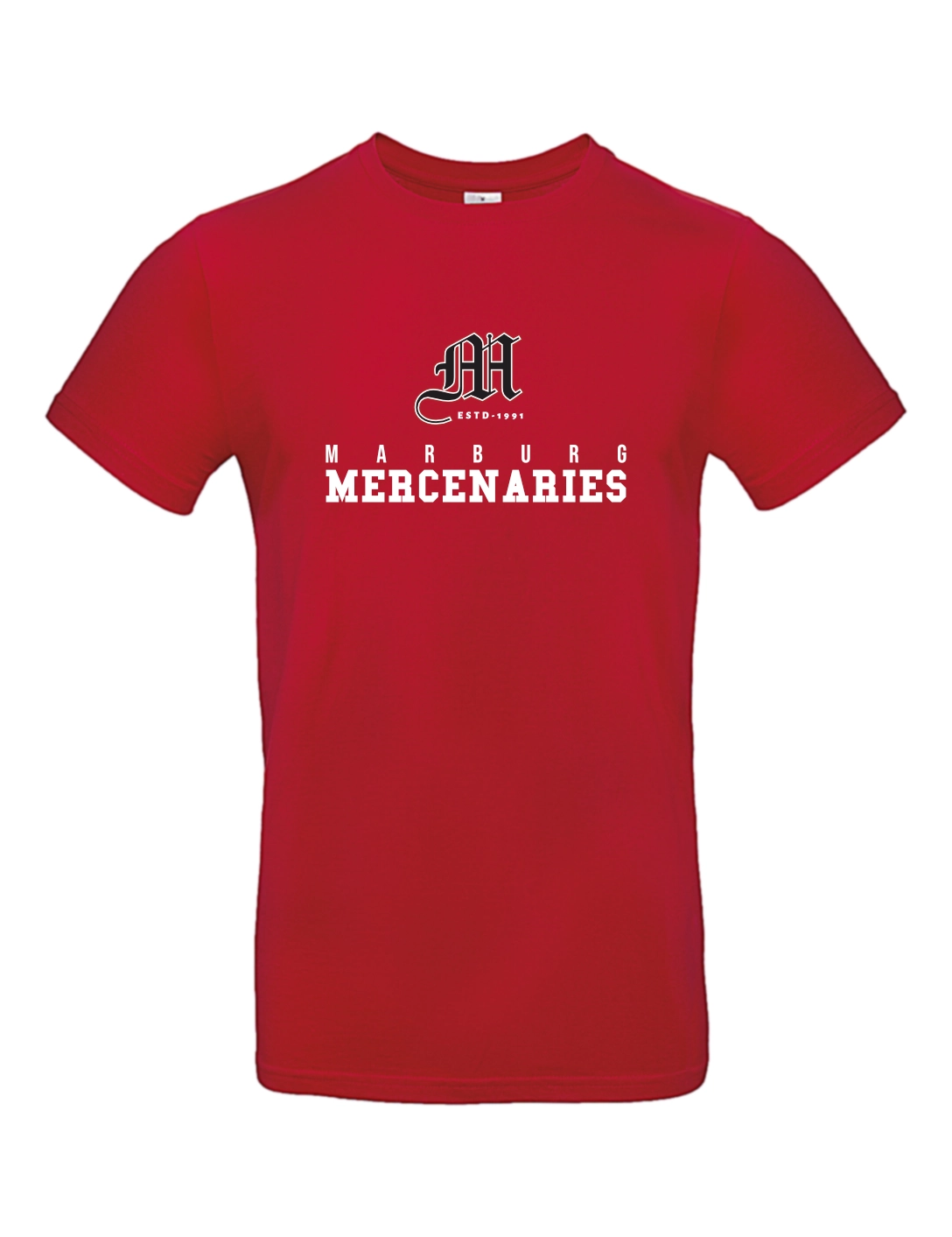 T-Shirt Varsity Herren rot