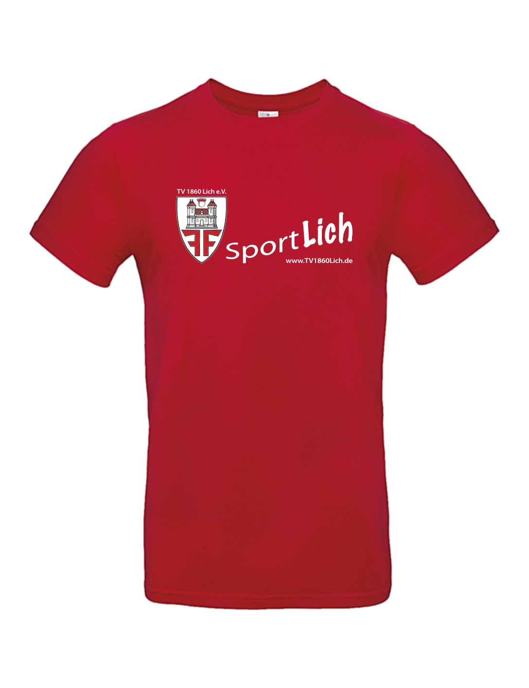 T-Shirt Herren rot
