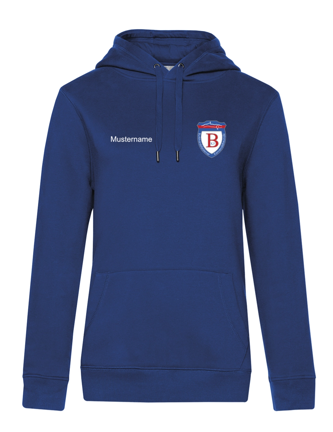 Hoodie Damen royal