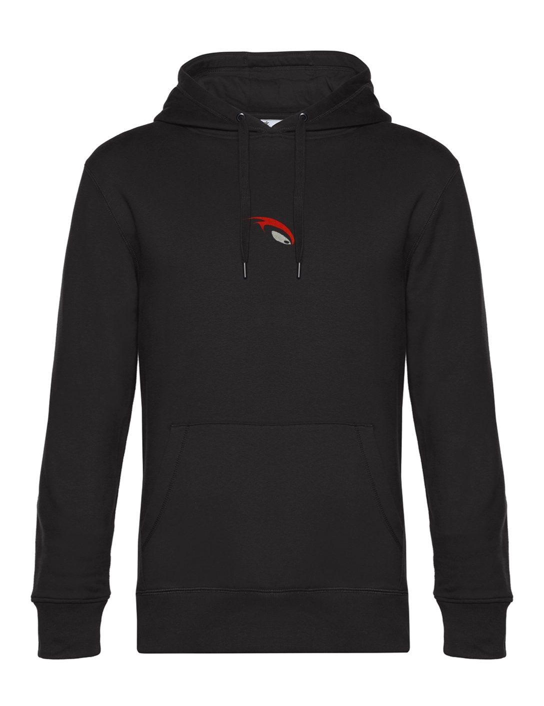 Hoodie Auge schwarz