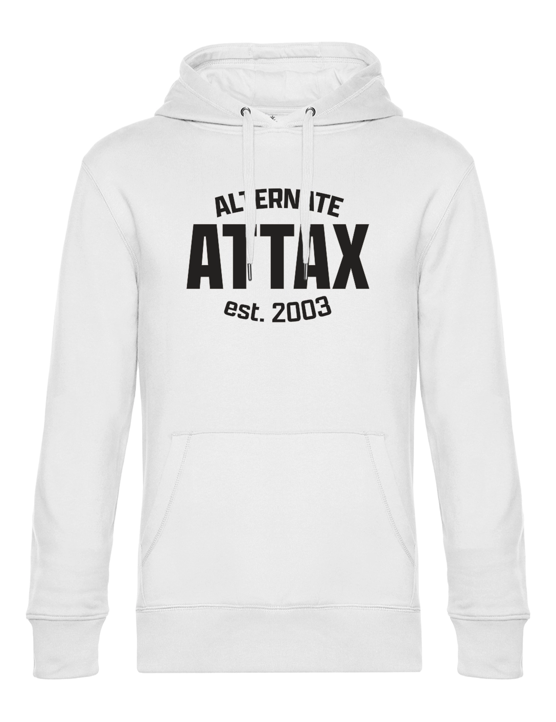 Hoodie Heavy Logo weiß