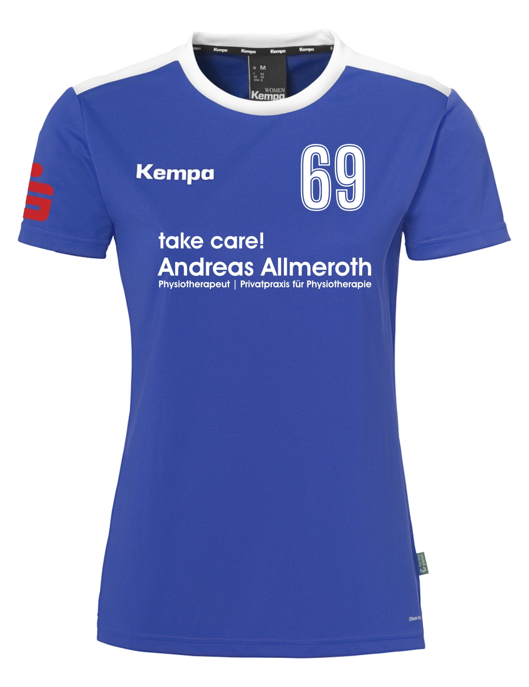 Shootingshirt Women blau