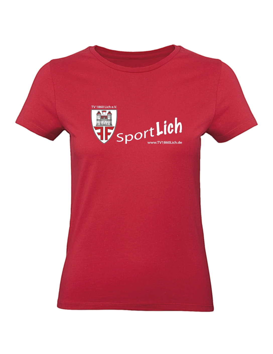 T-Shirt Damen rot