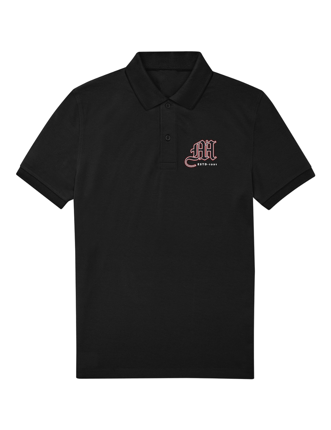 Polo Herren schwarz
