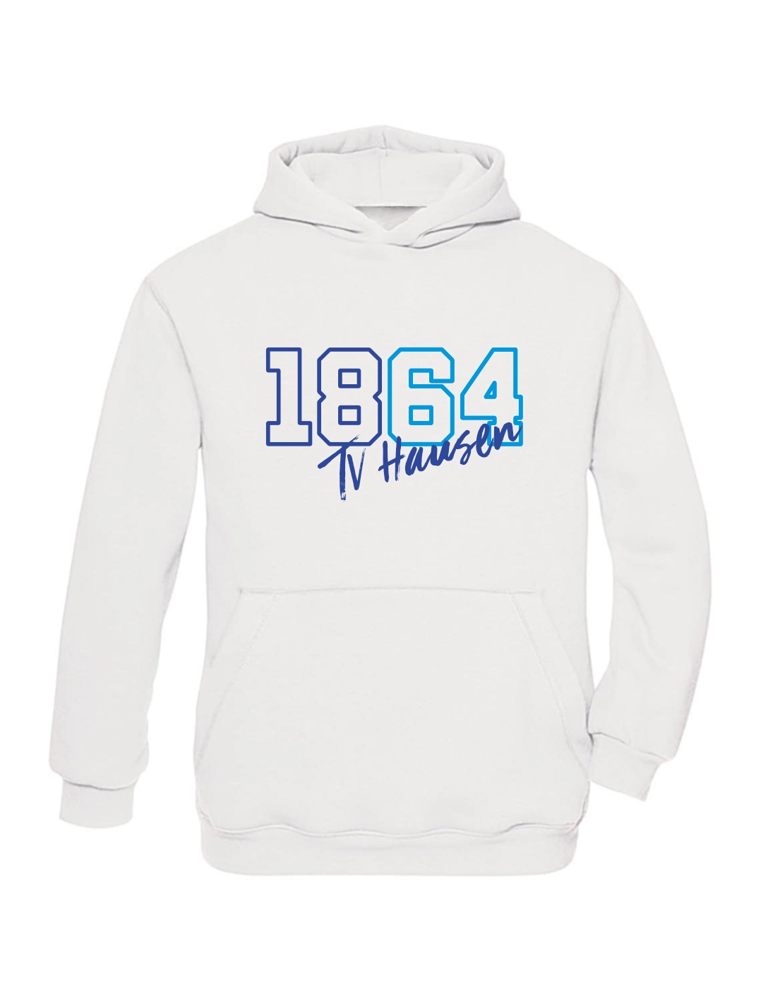 Hoodie 1864 Hausen Kinder weiß