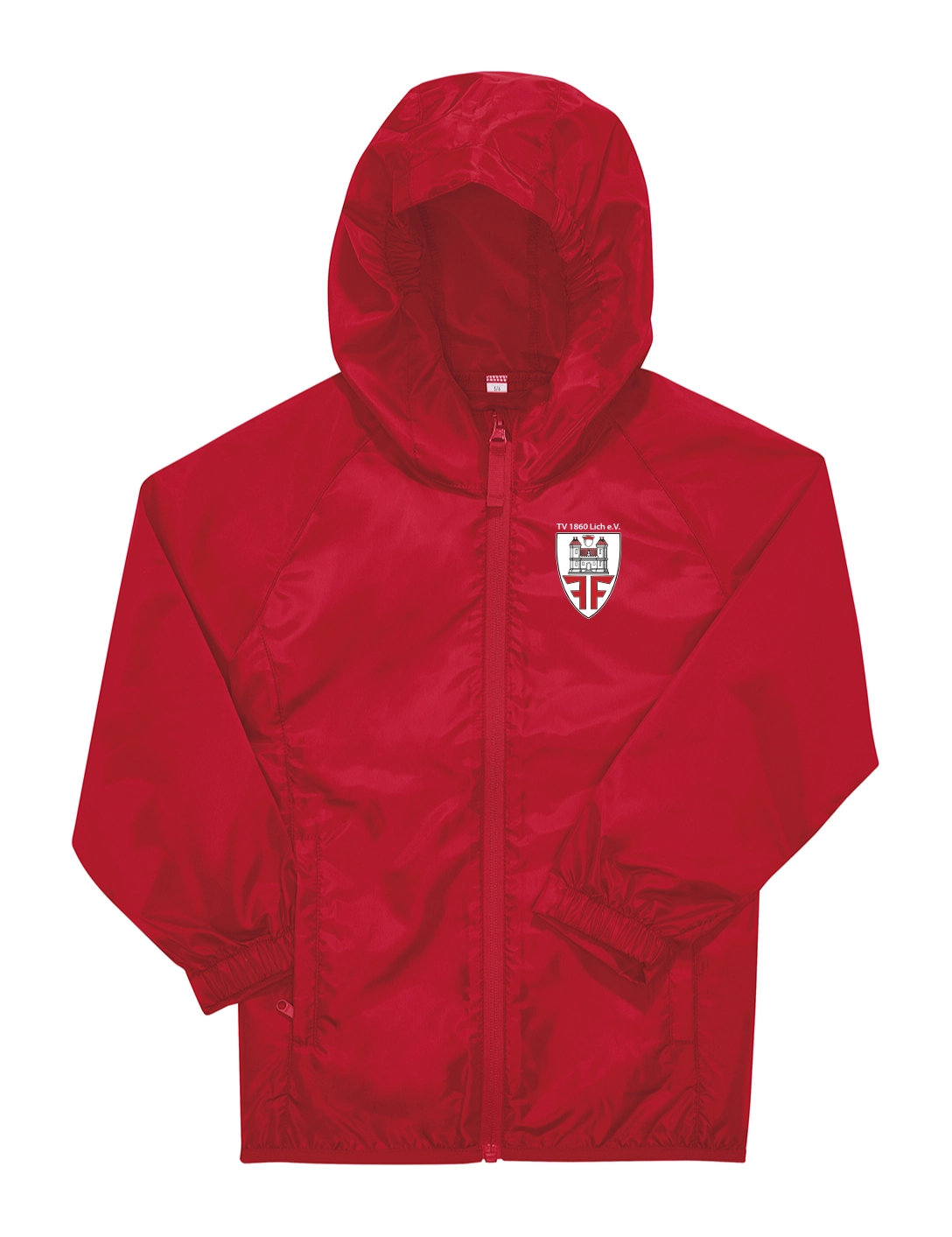 Regenjacke Kinder rot