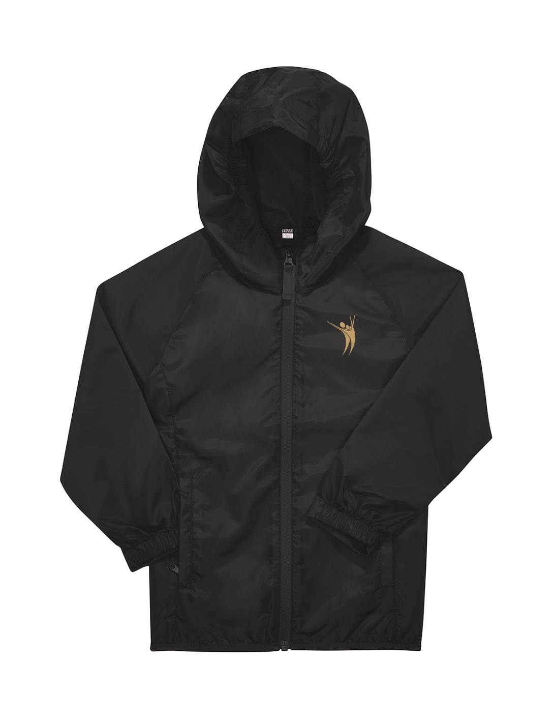 Windbreaker Kinder schwarz