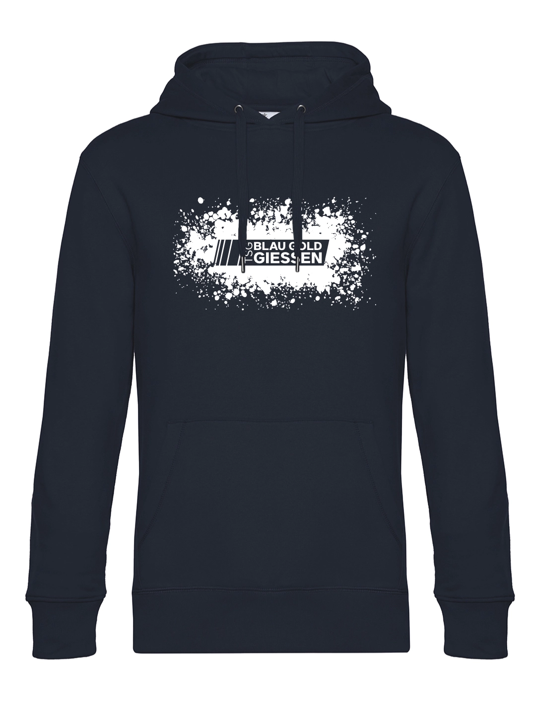 Hoodie Splash Herren navy