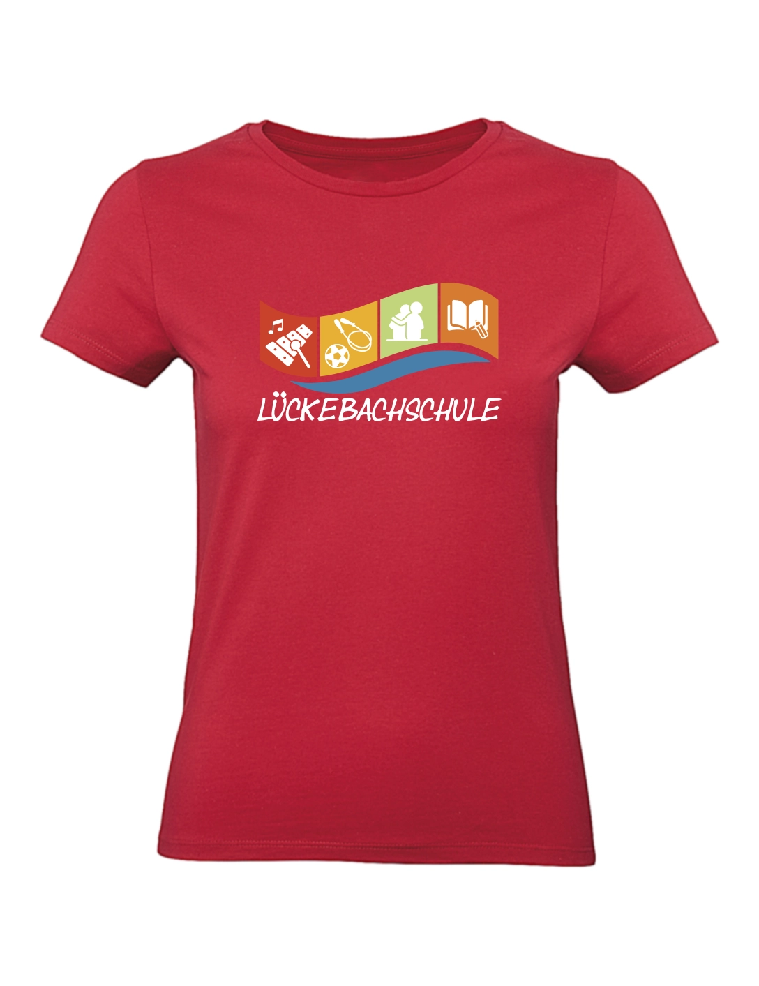 T-Shirt Damen rot