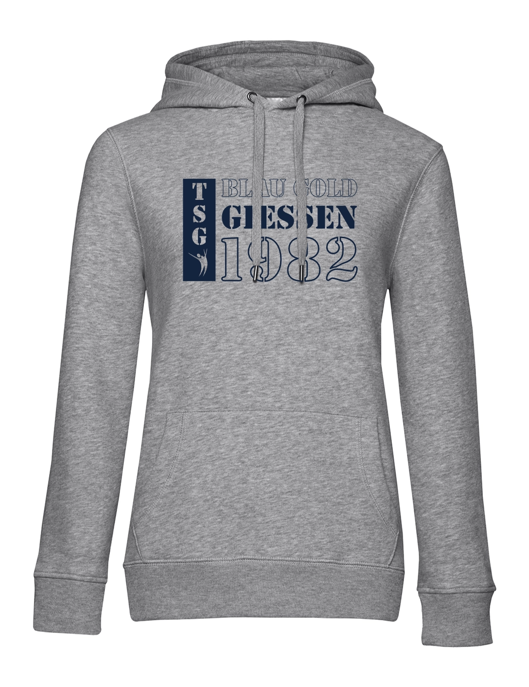 Hoodie Classic Damen grau