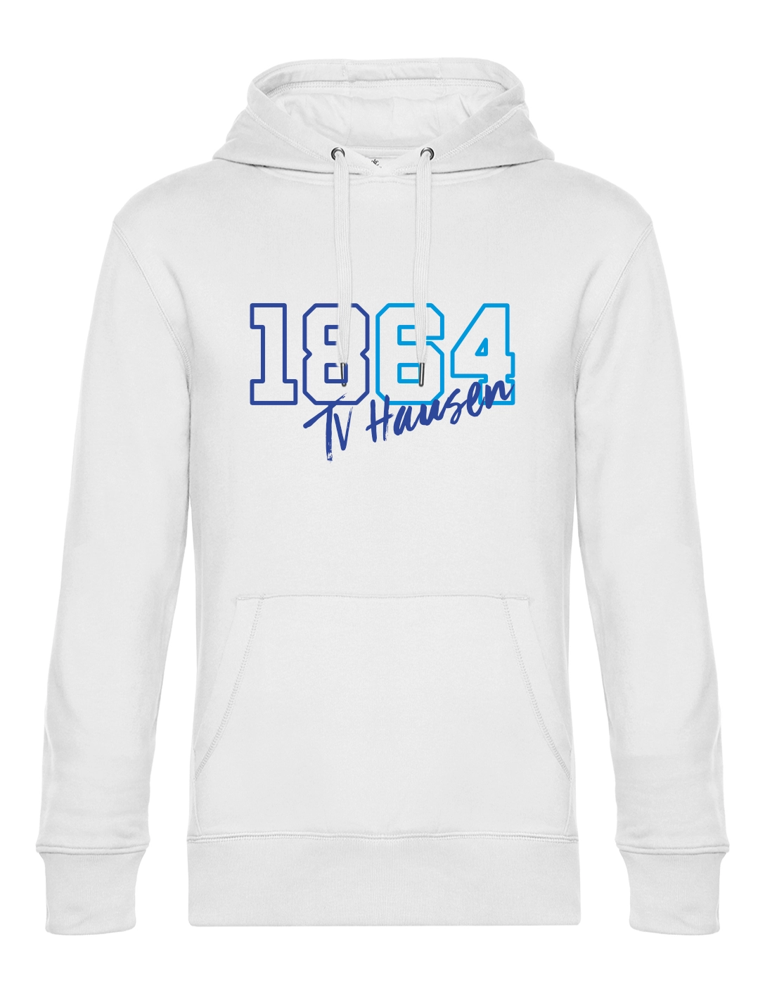 Hoodie 1864 Hausen Herren weiß