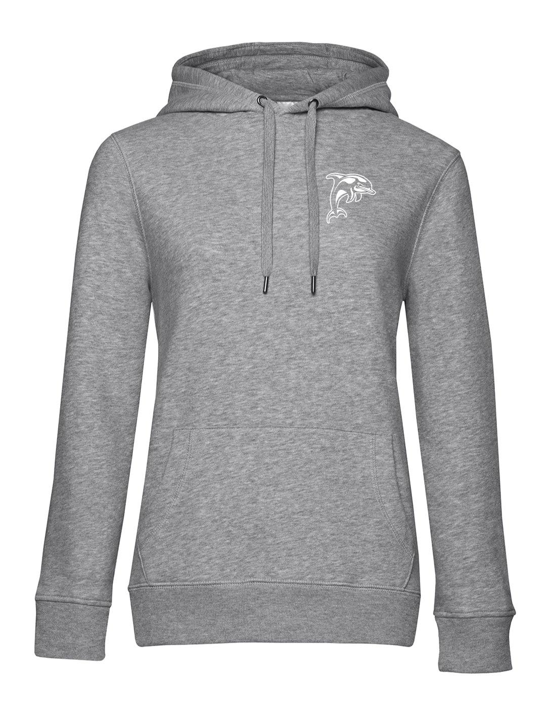 Hoodie Damen grau