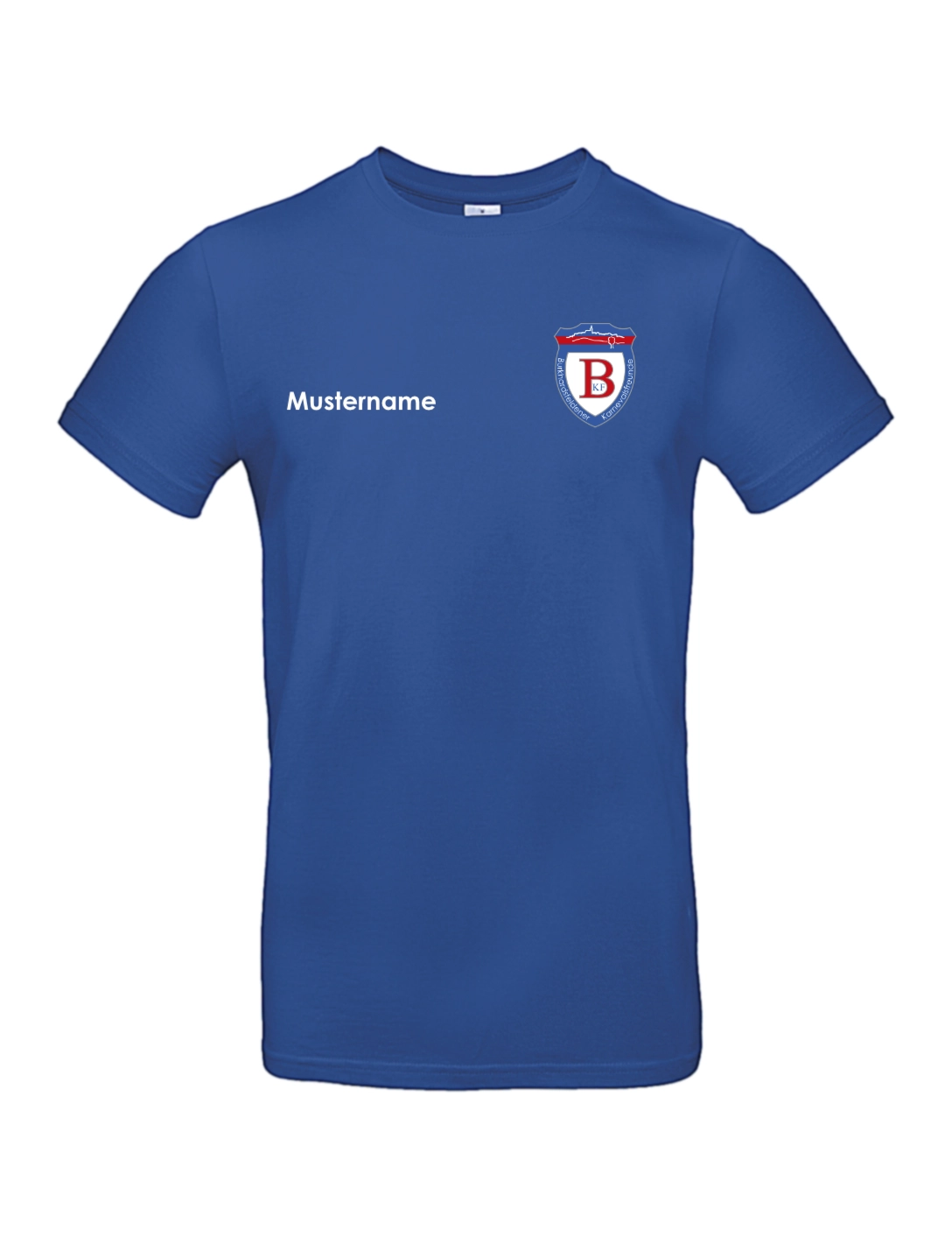 T-Shirt Herren royal