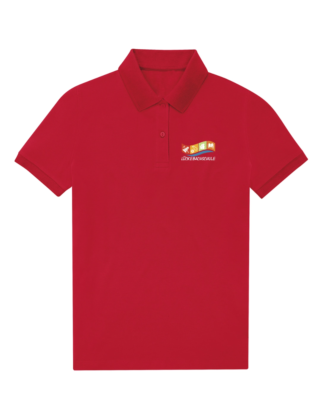 Polo Damen rot