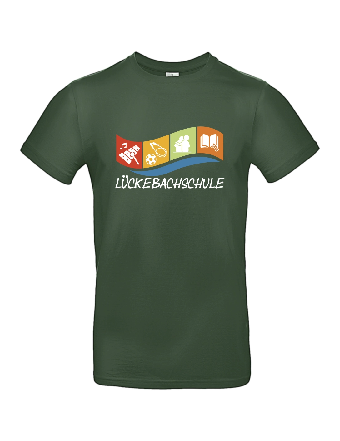 T-Shirt Herren flaschengrün