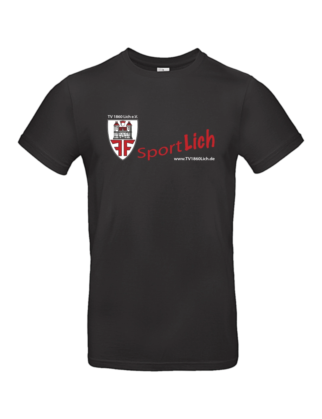 T-Shirt Herren schwarz