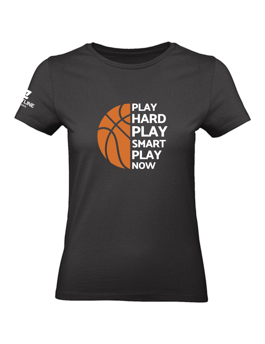 T-Shirt Play Damen schwarz