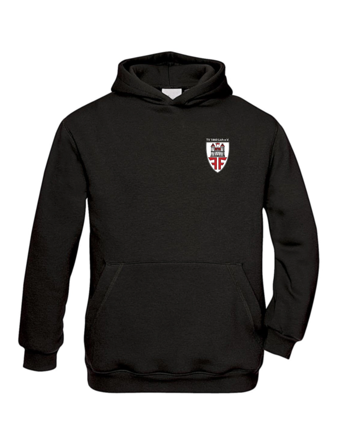 Hoodie Kinder schwarz