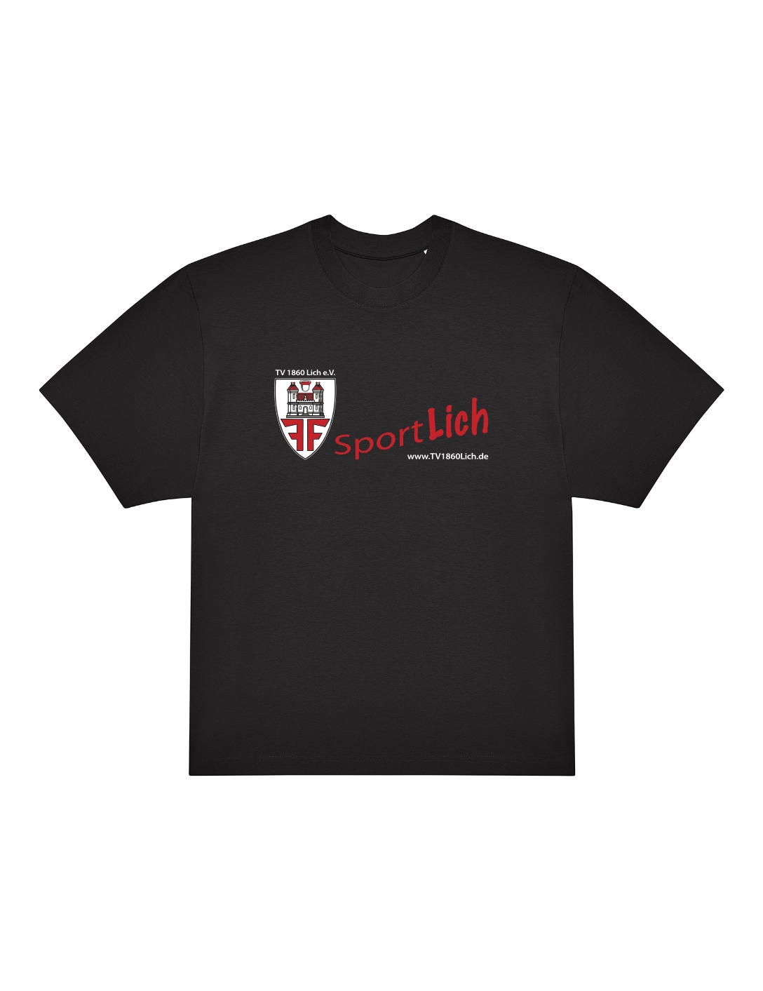 Oversized T-Shirt schwarz